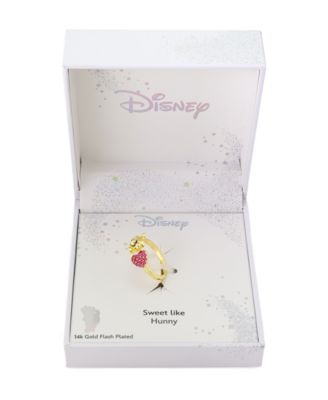 Winnie the Pooh Cubic Zirconia Love Ring