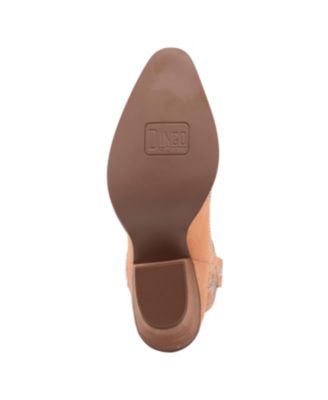 Women's Tiny Pony Suede Leather Bootie