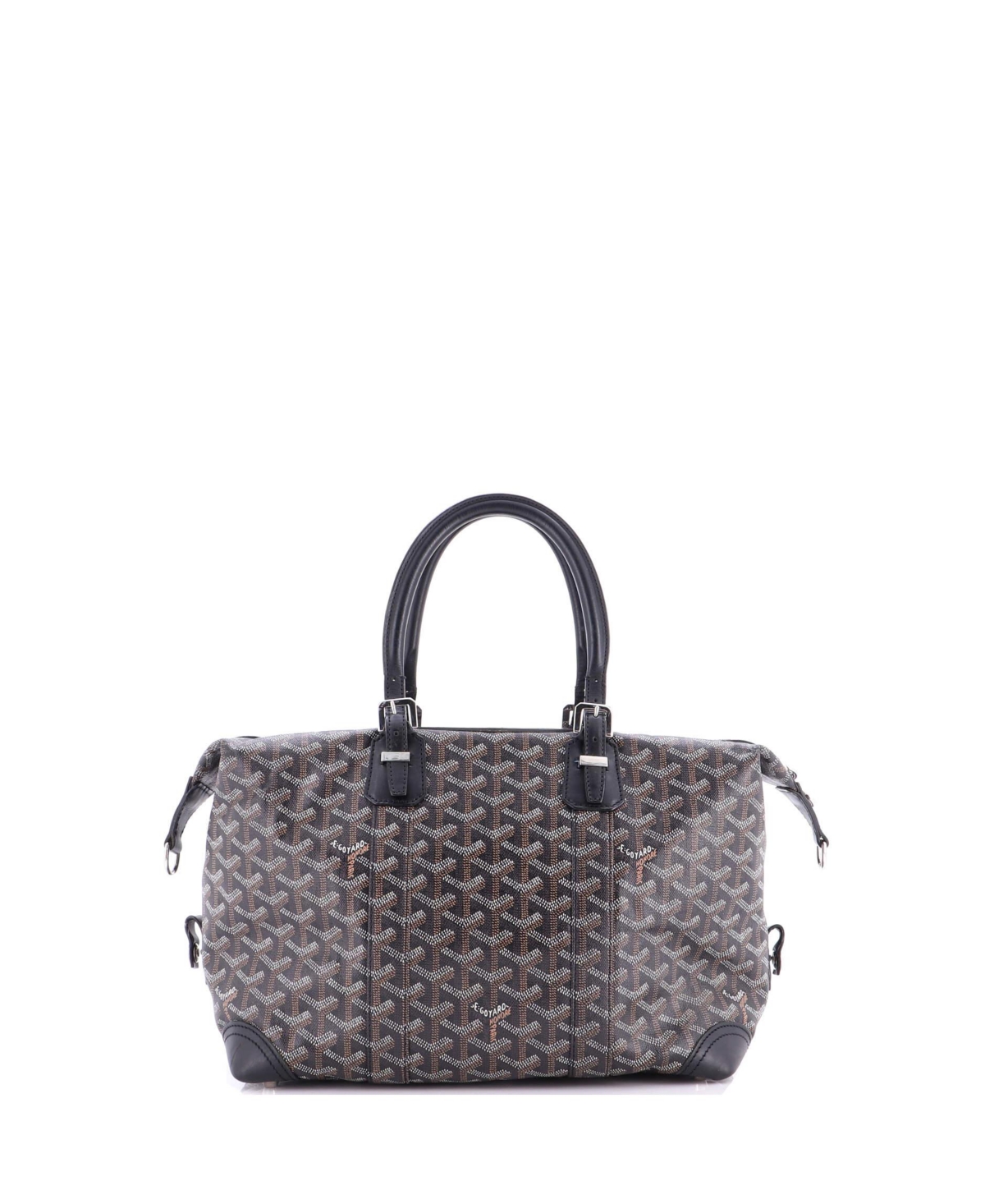Pre-Owned Goyard 30 Boeing Travel Bag Coated Canvas