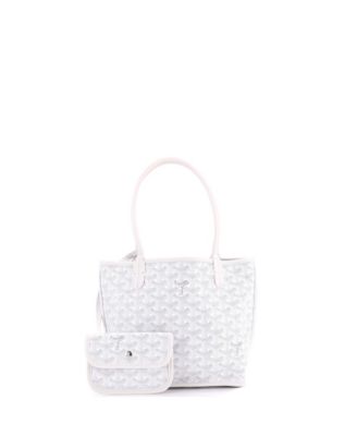 Mini Anjou Reversible Tote Coated Canvas