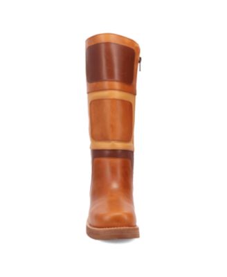 Women's Patches Leather Boot