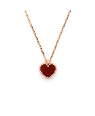 Sweet Alhambra Heart Pendant Necklace