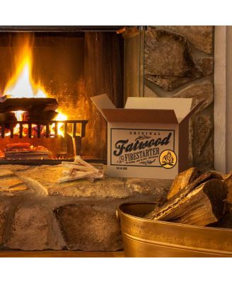 10lb Box Natural Fatwood Fire Starters