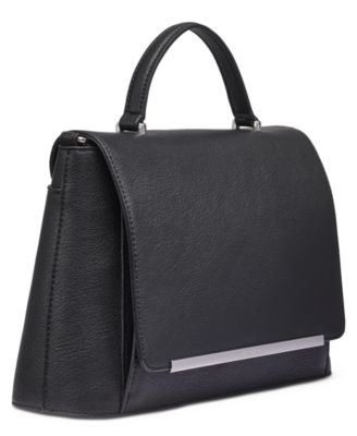 Alia Magnetic Snap Satchel Bag