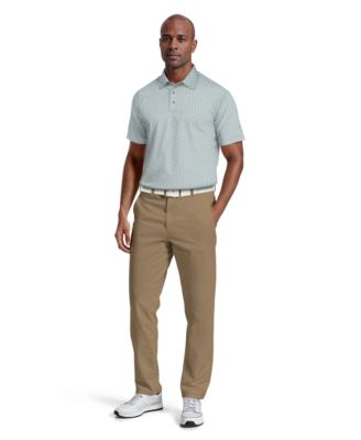 Men's All-Over Micro Jacquard Short-Sleeve Golf Polo Shirt