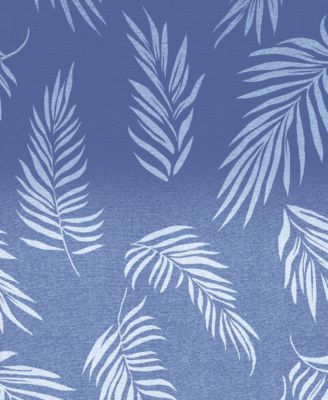 Men's Botanical Print Short-Sleeve Button-Down Woven Golf Shirt