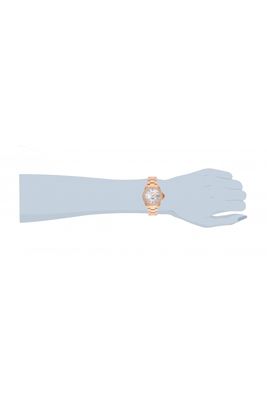 Women's 24615 Angel Quartz 3 Hand White Dial Watch