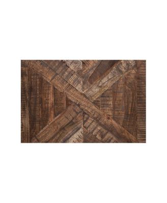 Gunnison Solid  Wood End Table, Brown