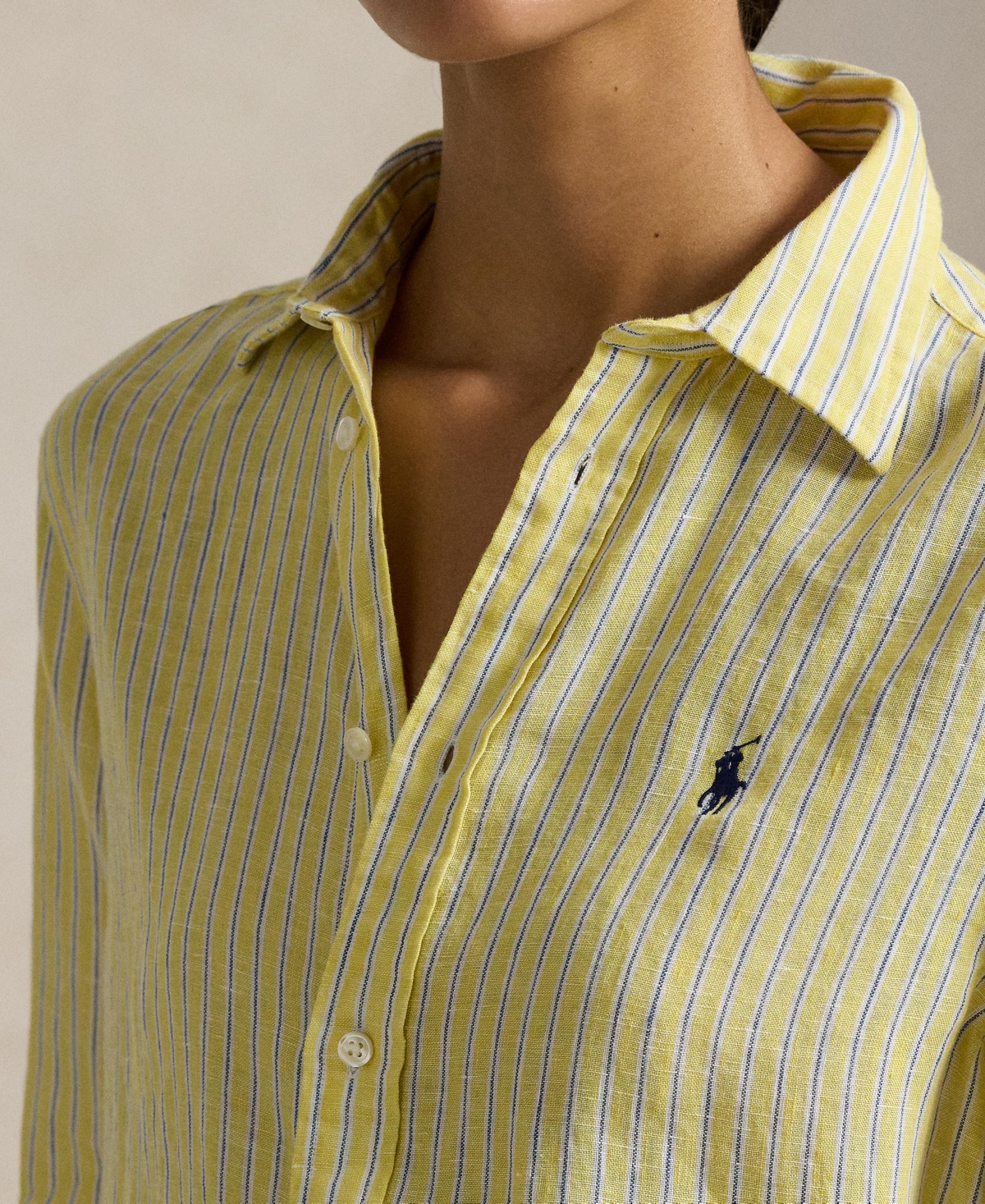 Polo Ralph Lauren Women's Classic Fit Striped Shirt