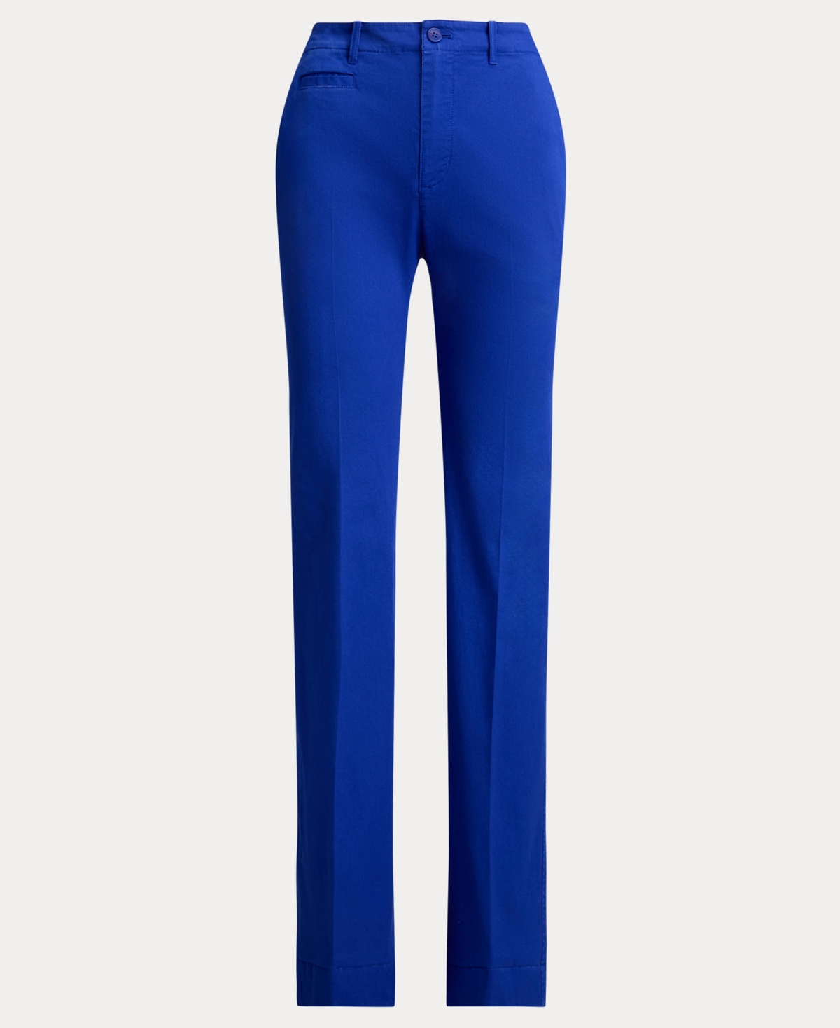 Ralph Lauren Women's Stretch Cotton Chino Flare Pants In Blue