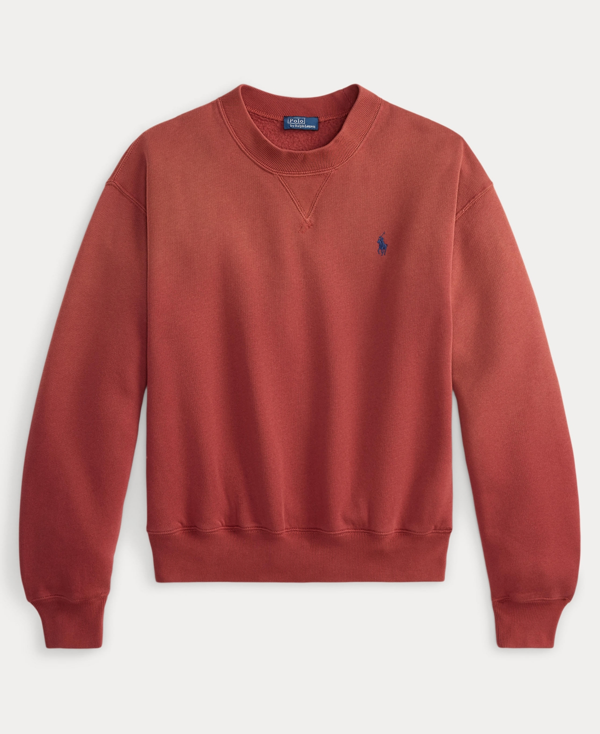 Polo Ralph Lauren Women's Fleece Crewneck Sweatshirt In Red
