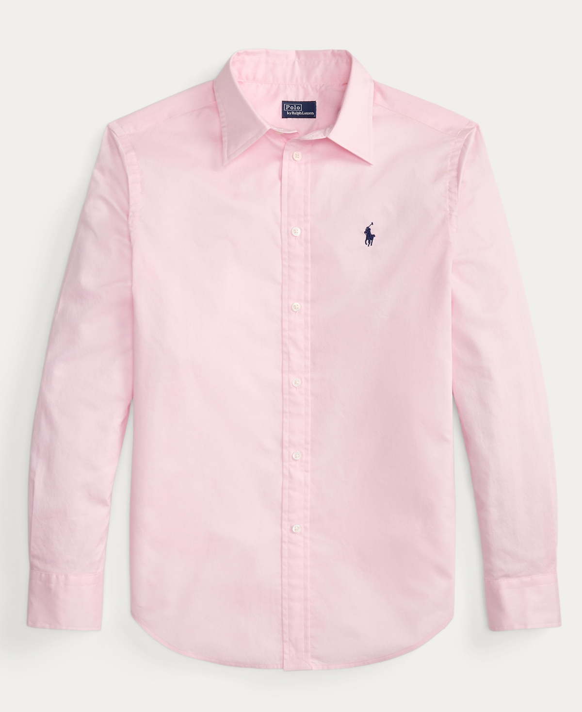 Polo Ralph Lauren Women's Classic-fit Cotton Twill Shirt In Pink