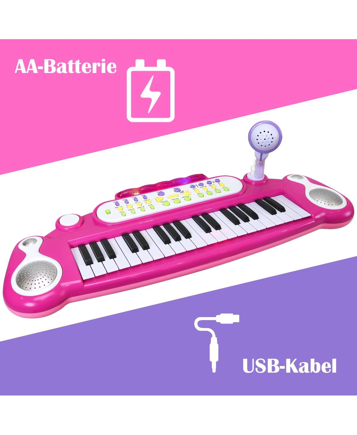 Mecale 37 Key Electronic Keyboard Kids Toy Piano