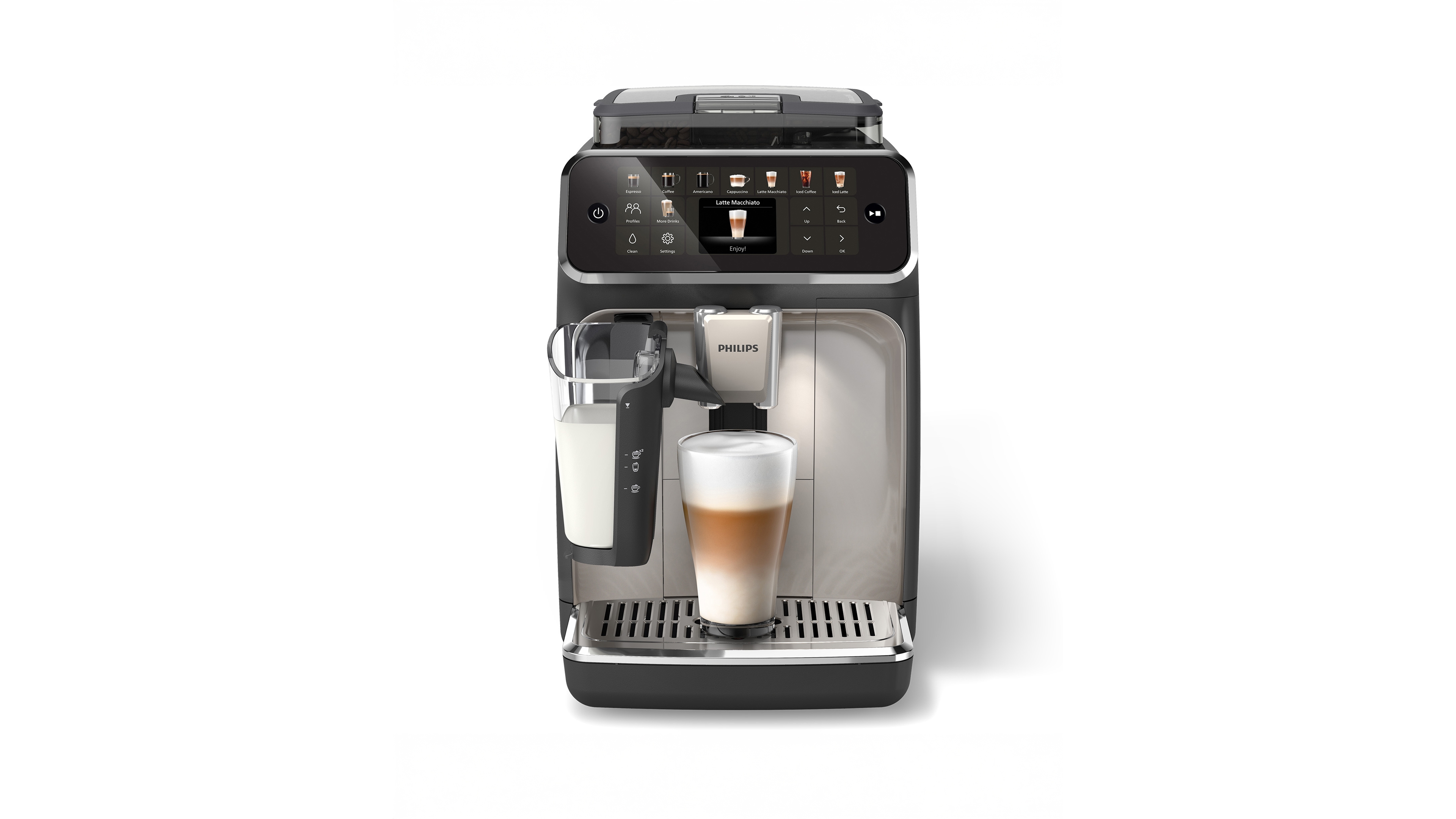 Philips 5500 Fully Automatic Espresso Machine with LatteGo Milk Frother