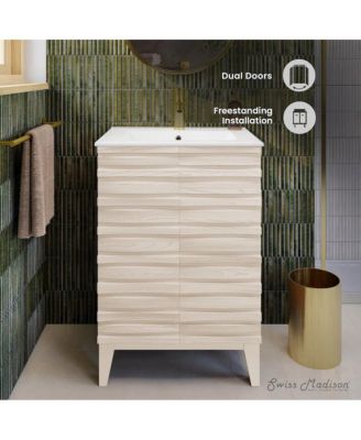 Cascade 24'' Bathroom Vanity in White