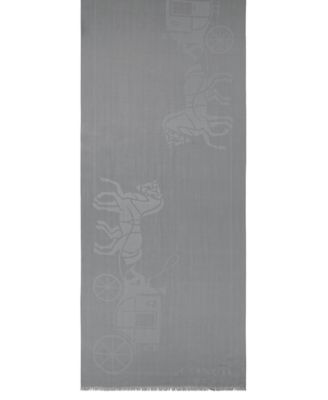 Women's Jumbo Horse and Carriage Oversized Scarf