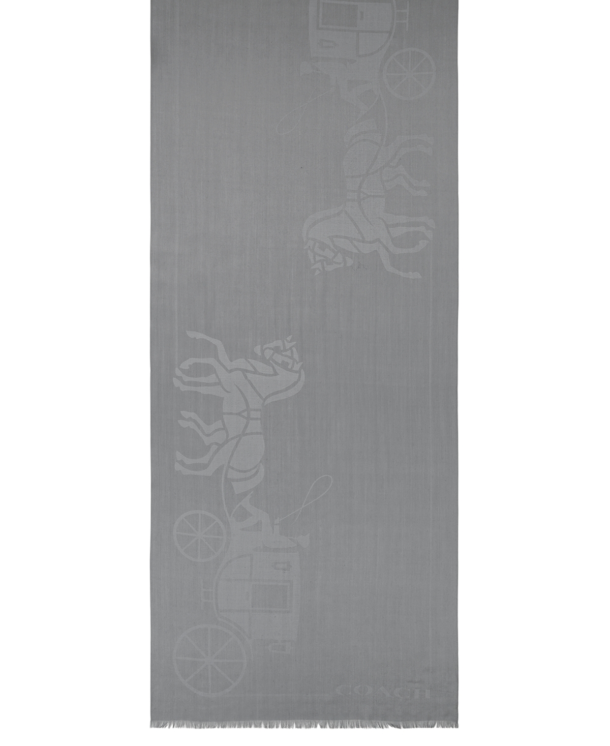 Coach Women's Jumbo Horse and Carriage Oversized Scarf