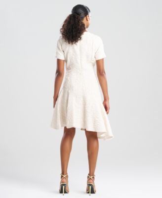 Women's Pebbled Short-Sleeve Dress