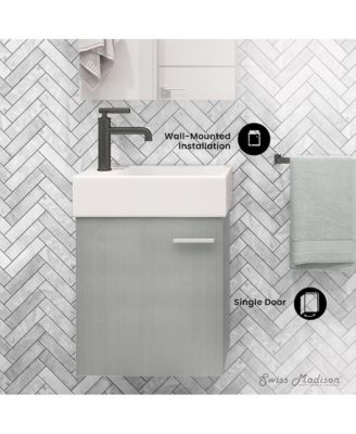 Colmer 18 Single, One Cabinet, Bathroom Vanity