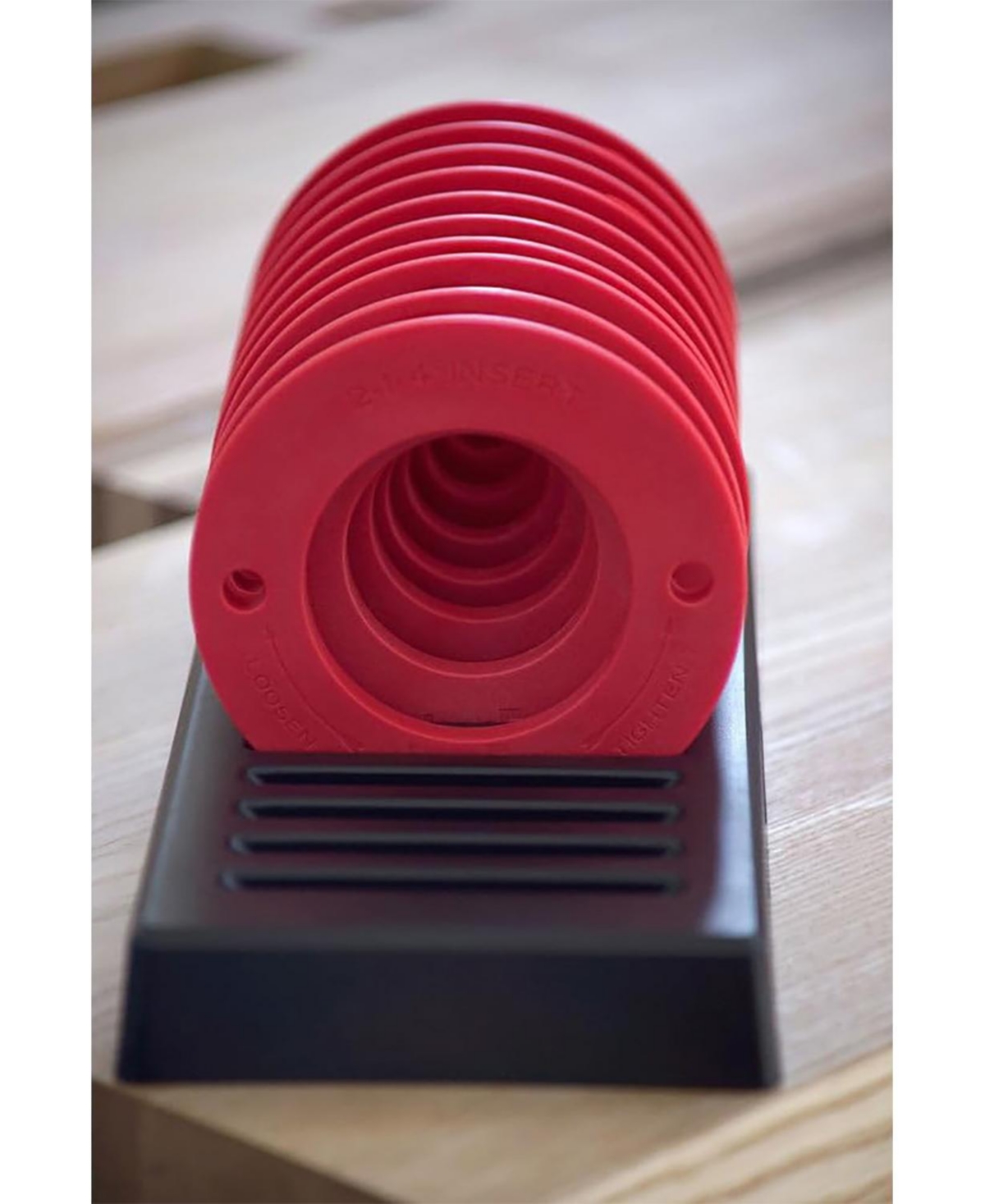 JessEm 02030 10 Piece Insert Ring Kit with Caddy for Rout-r-Lifts, Mast-r-Lifts and Excell Ii