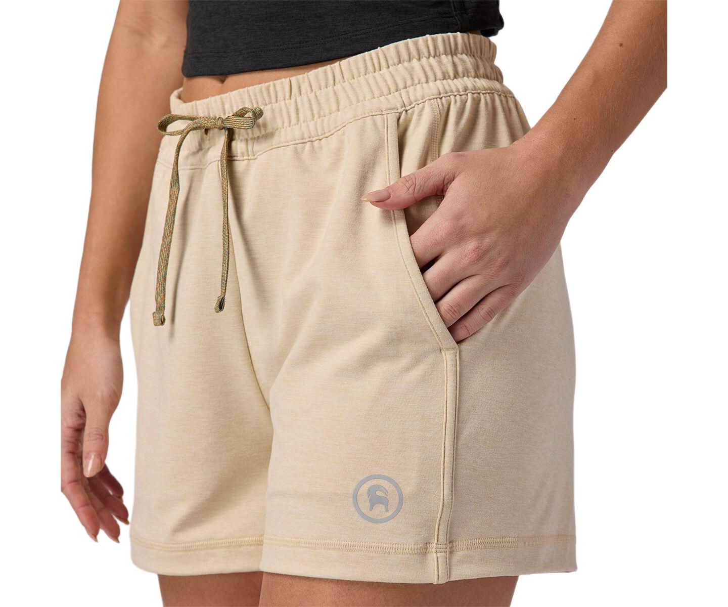 Женские шорты Backcountry Destination Everywhere Short Casual, цвет: Туманный — фото 3