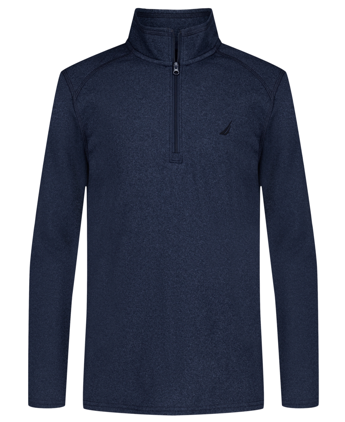 Nautica Kids' Boys 4-20 Quarter Zip-up Jacket In Blue