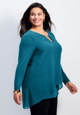 Women's Fantasia Overlay Chain Tunic