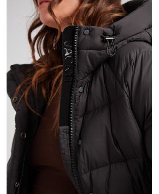 Women's Cloud Cropped Hooded Puffer Jacket