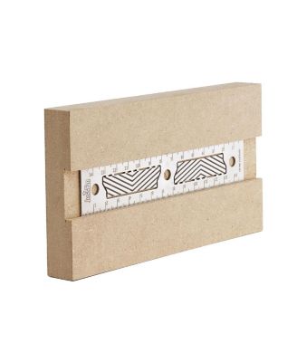 07414 Stainless Steel 150mm Precision Ruler with Patented Flex Grip and Fade Resistant Markings