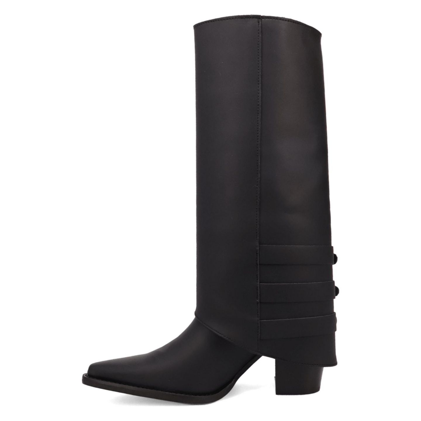 Женские ботинки Dingo Urban Cowgirl Leather Boot, цвет: Чёрный — фото 2