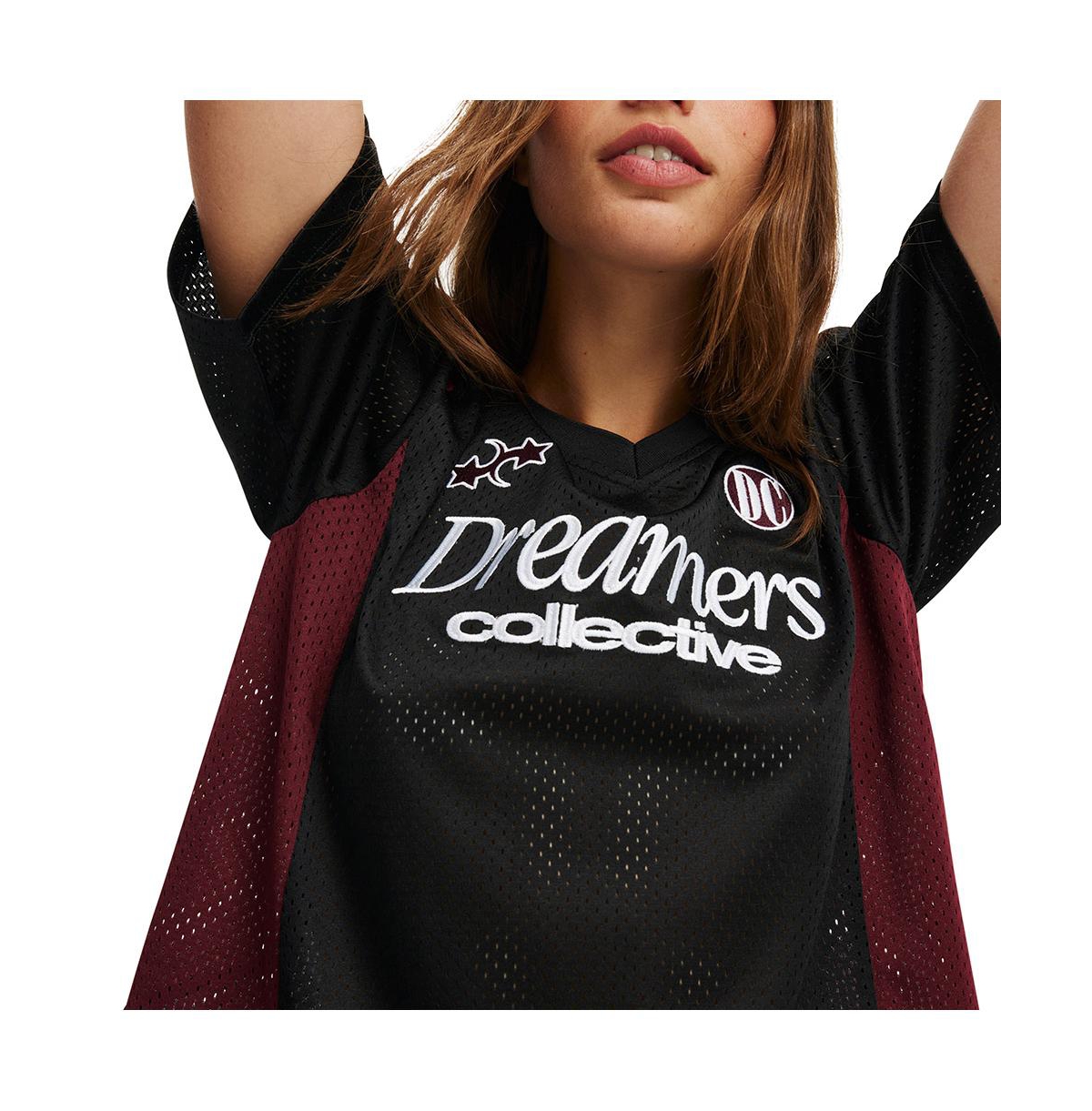 Cotton On Women's V Neck Regular Cropped Graphic Tee