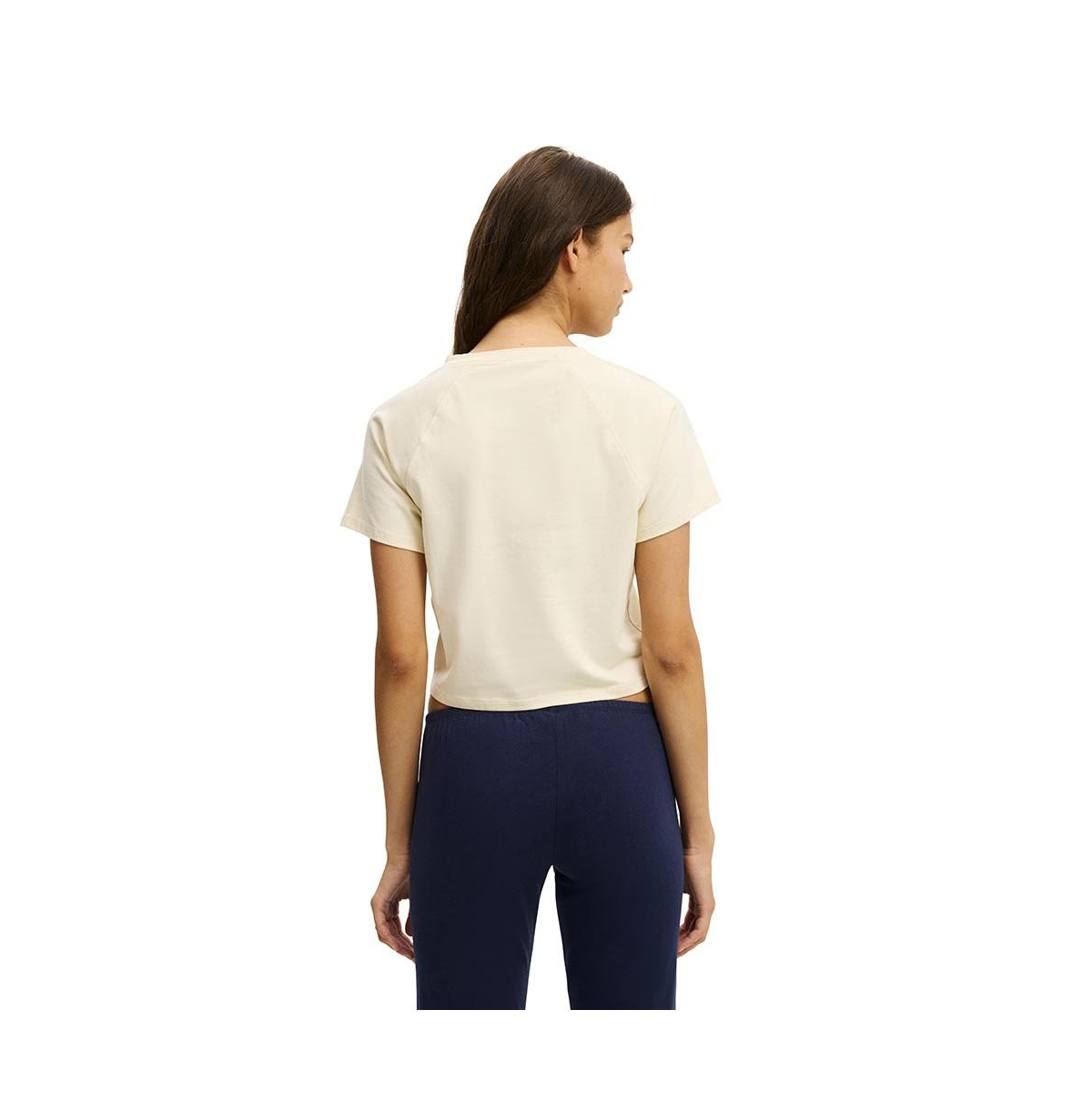 Cotton On Women's Dreamy Soft V Neck Baby Tee