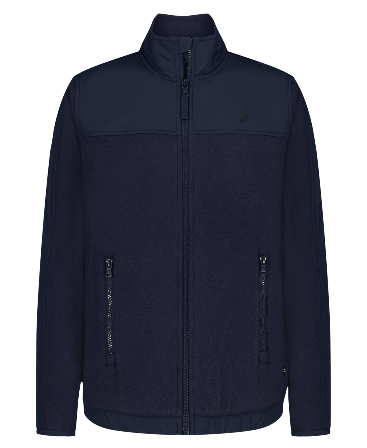 Nautica Kids' Boys 4-20 Polar Zip-up Jacket In Blue
