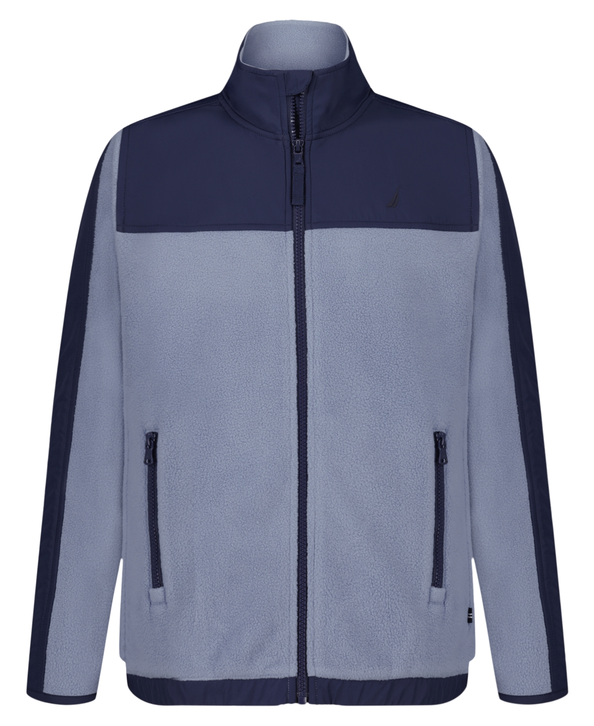 Nautica Kids' Boys 4-20 Polar Zip-up Jacket In Gray