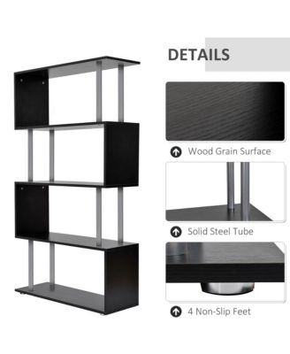 Bookshelf Bookcase Shelf Storage Wood Furniture Home Office Modern
