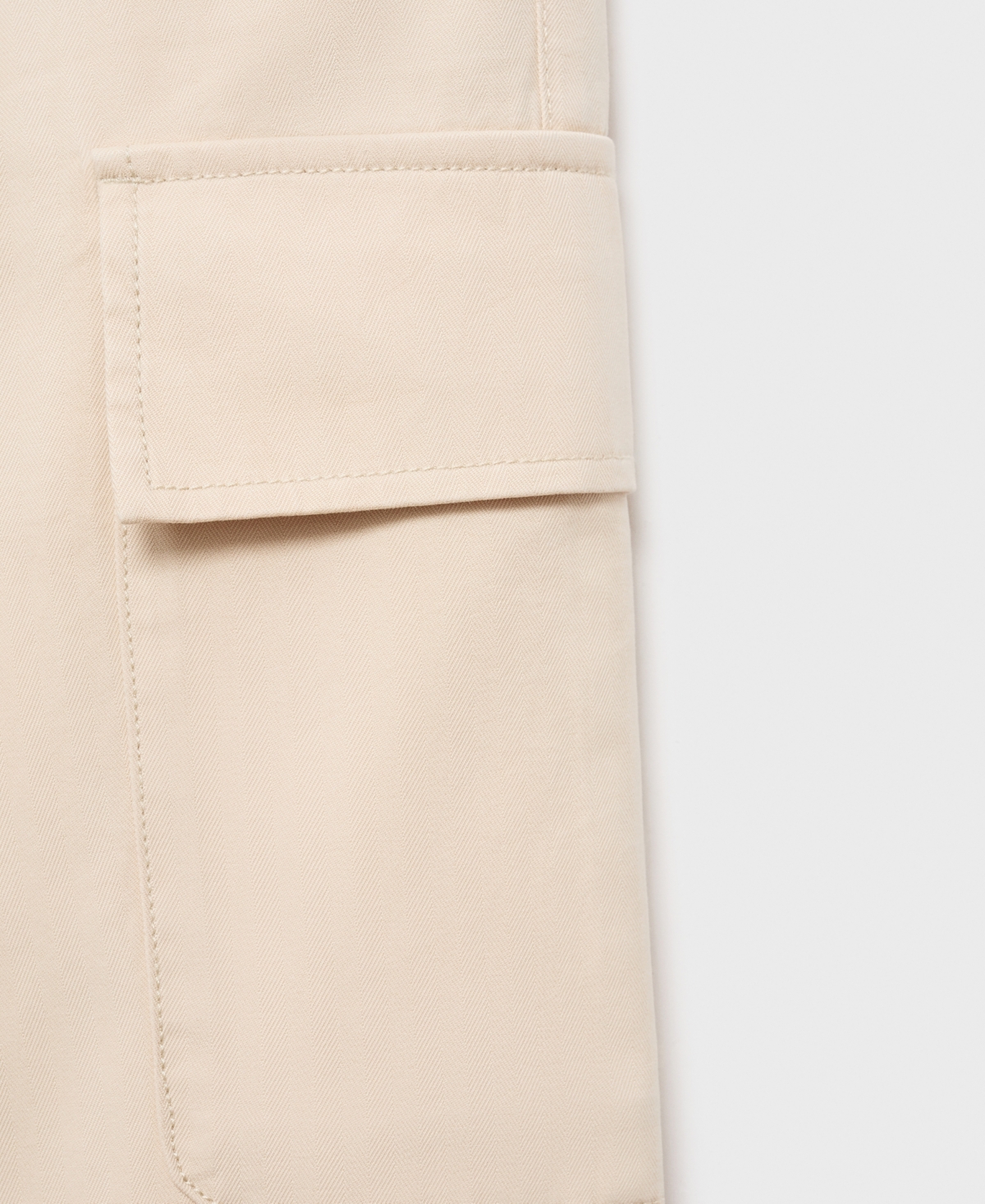 Mango Men's Cotton Lyocell Cargo Pants