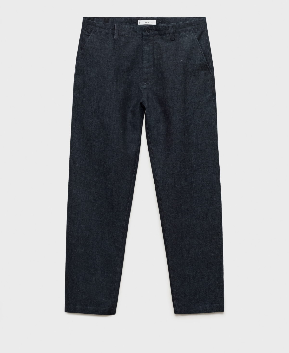 Mango Men's Dark Wash Straight Fit Jeans