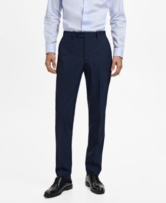 MANGO - Men's Monaco Slim-Fit Suit Pants