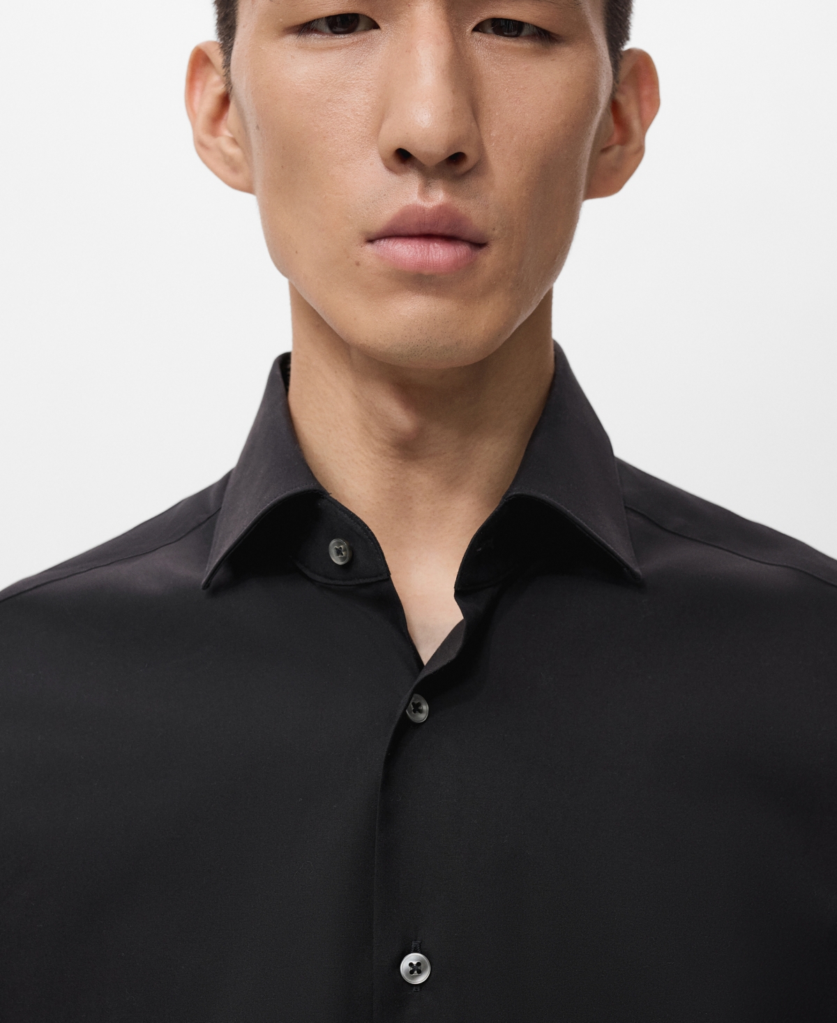 Mango Men's Cotton Slim-Fit Shirt