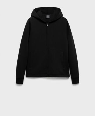 MANGO - Men's Zip-Up Hoodie