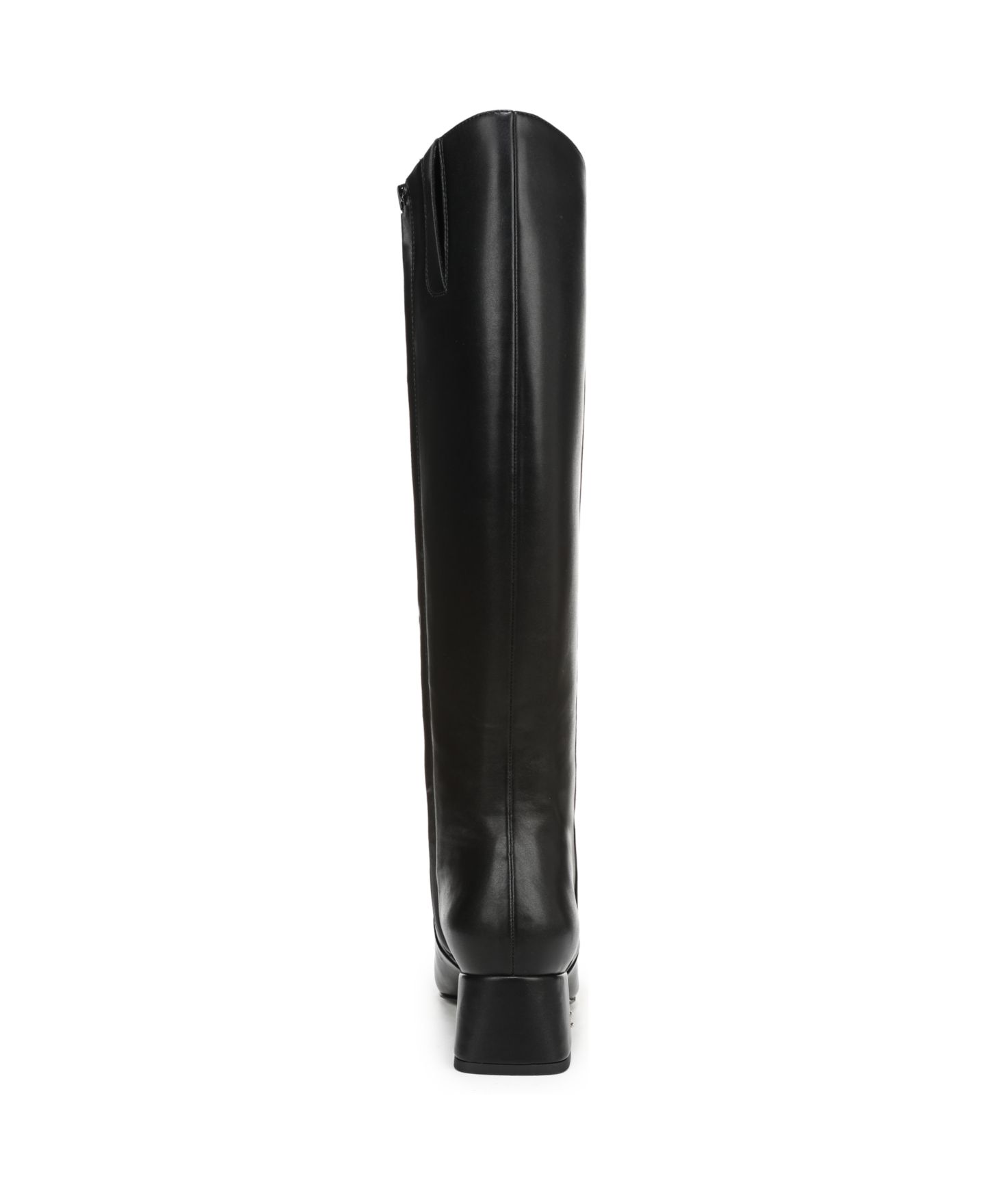Женские ботинки Sam Edelman Porter Knee High Zipper Boots, Regular & Wide Calf, цвет: Чёрный кожаный — фото 3