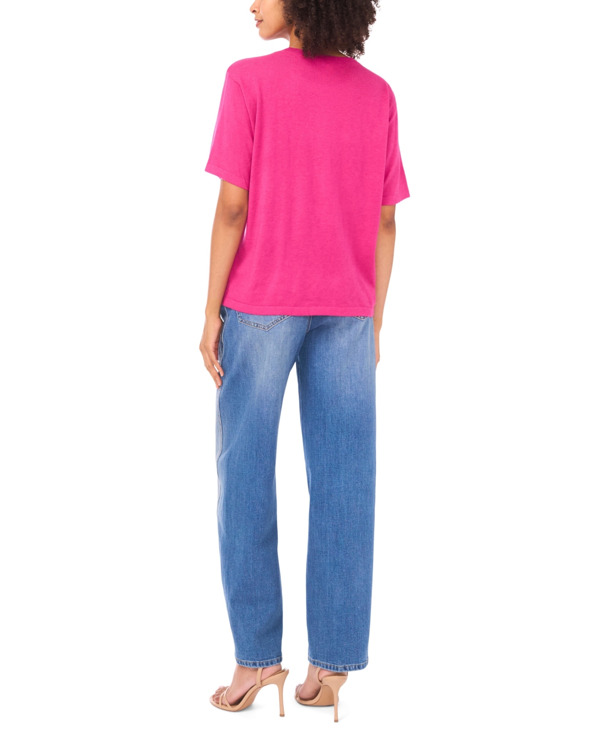 Vince Camuto Women's Crewneck T-Shirt