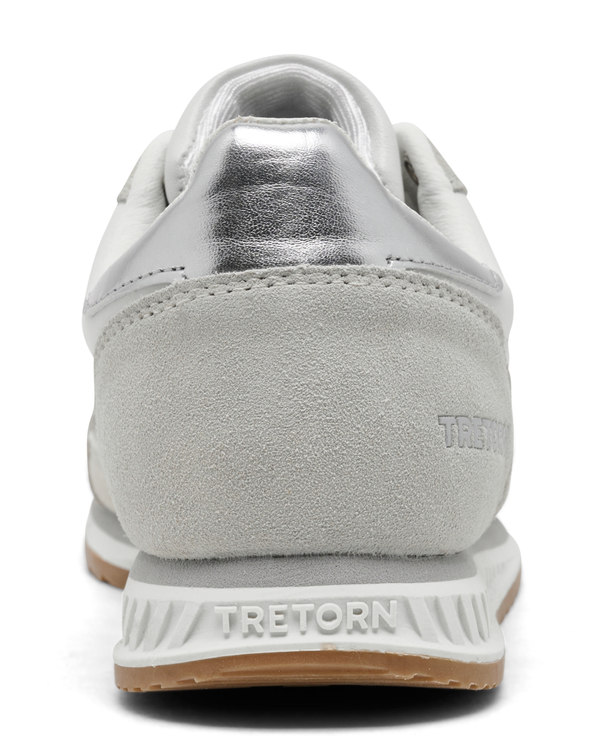 Tretorn Women's Rawlins 2.0 Metallic Casual Sneakers From Finish Line In White