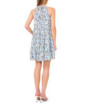 Women's Tiered Halter Dress