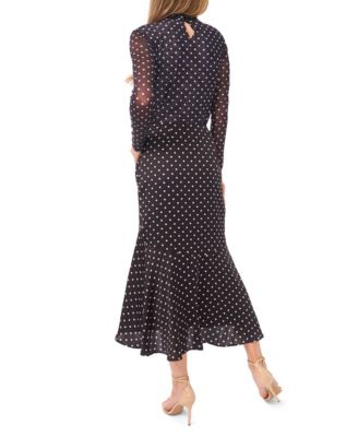 Women's Turtleneck Fitted Long-Sleeve Top