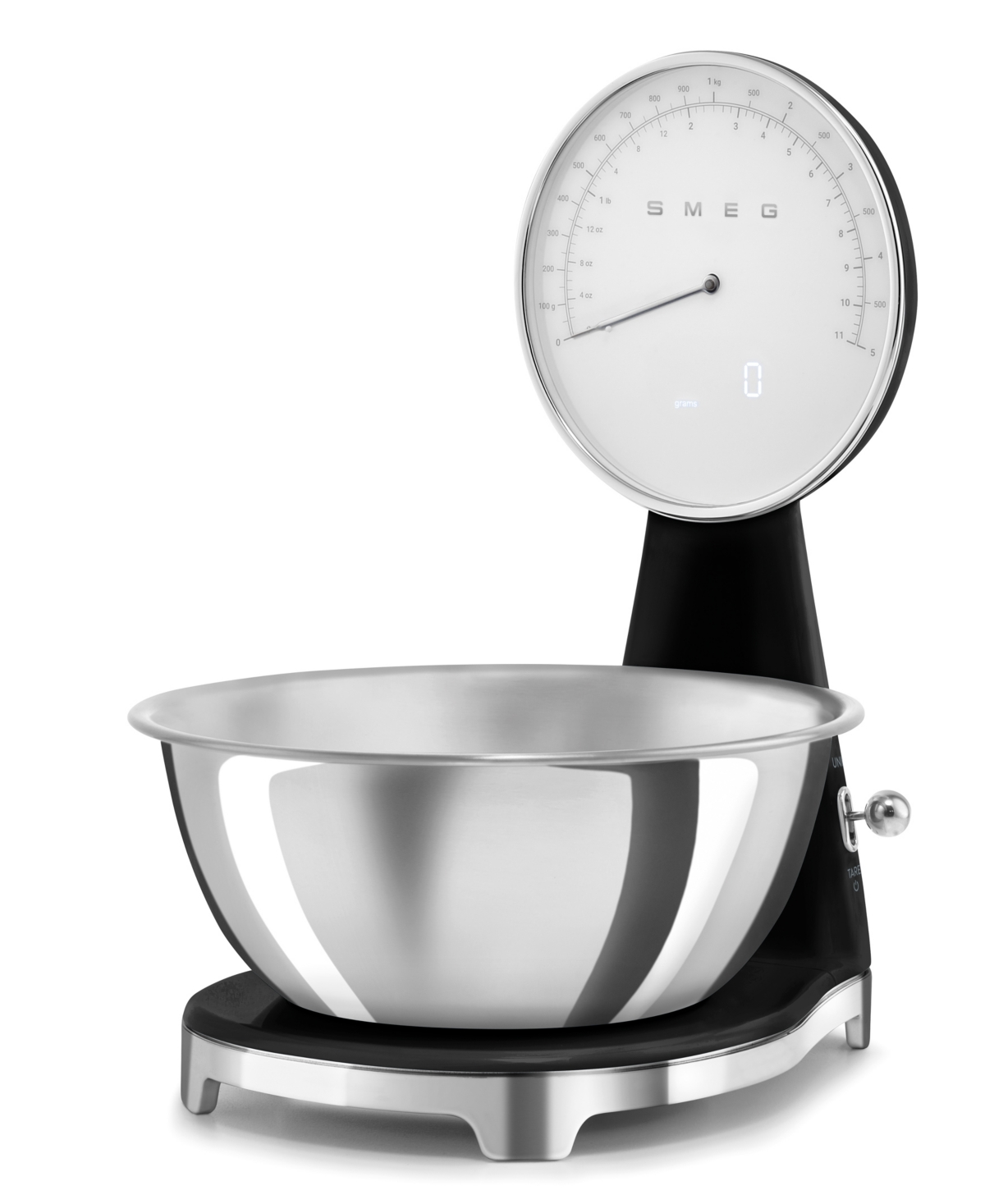 Smeg 50s Retro Style Kitchen Scale In Black