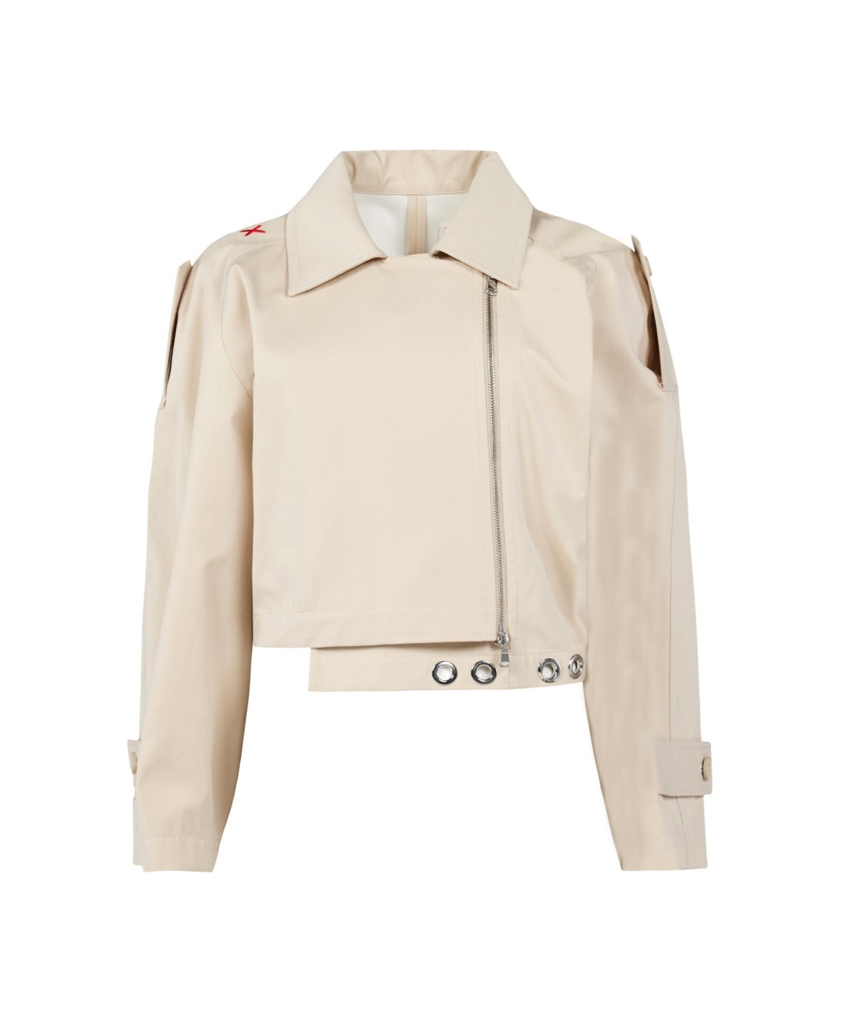 Pcfg Women's Free Heaven Cropped Trenchcoat