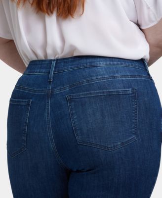 Plus Size Marilyn Straight Ankle Jeans