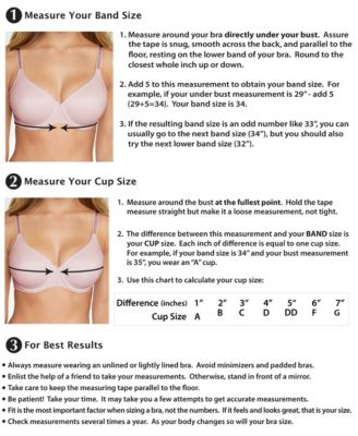 Women's Lena Lace Hidden Underwire Minimizer Bra