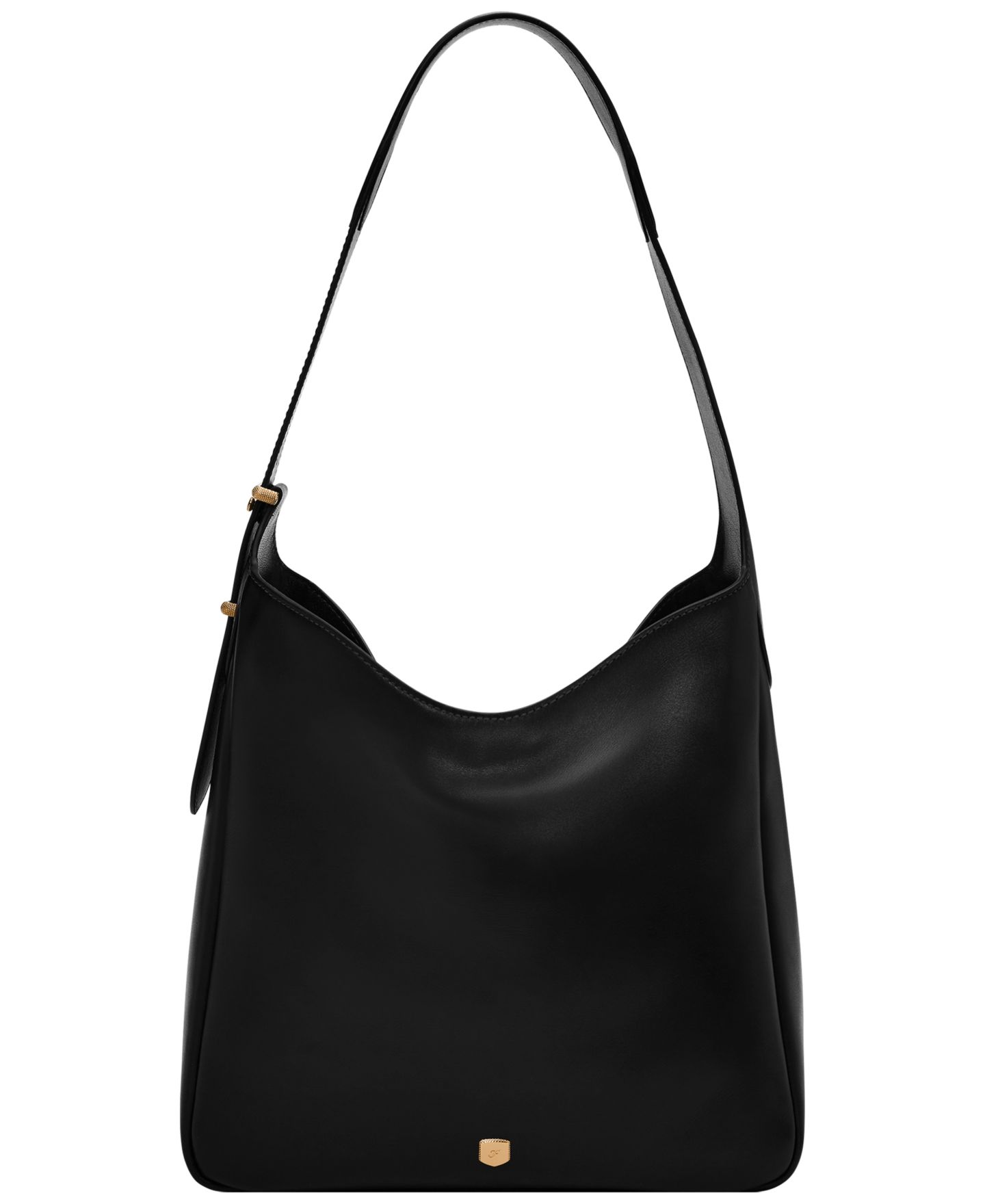 Женская сумка Fossil Dillon Medium Hobo, цвет: Чёрный — фото 1
